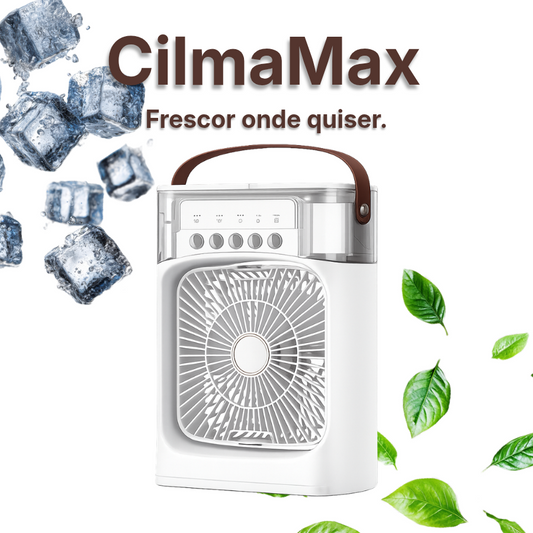 Climatizador Portátil ClimaMax + 2 EM 1 + FRETE GRÁTIS